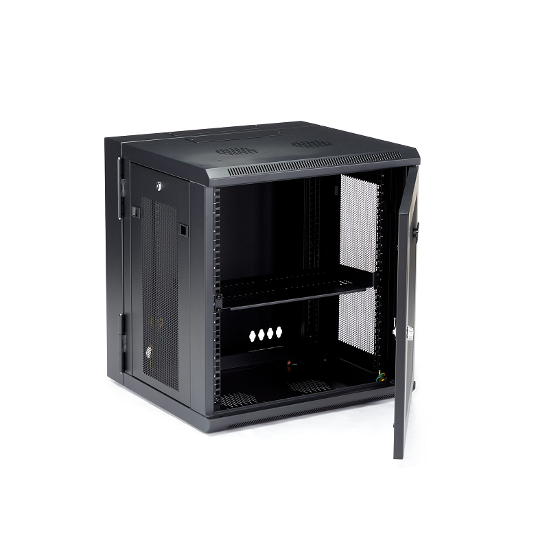 StarTech RK12WALHM 12U 19 Wall Mount Network Cabinet - 16 Deep Hinged Locking Enclosure