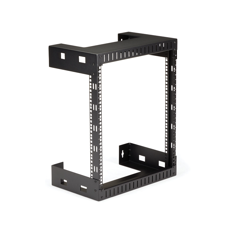 StarTech RK12WALLO 12U 19 inch Wall Mount Network Rack - 12 inch Deep 2 Post Open Frame Rack