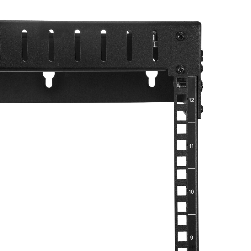 StarTech RK12WALLOA 12U 19 inch Wall Mount Network Rack - Adjustable Depth 12-20 inch 2 Post Rack