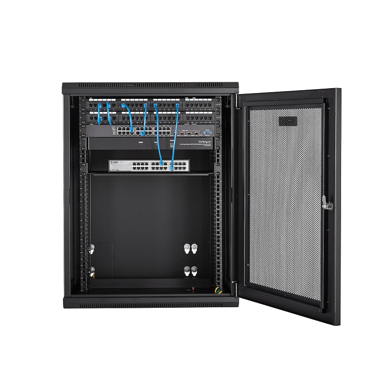 StarTech RK1520WALHM 15U, 20.5 inch deep, hinged wallmount enclosure