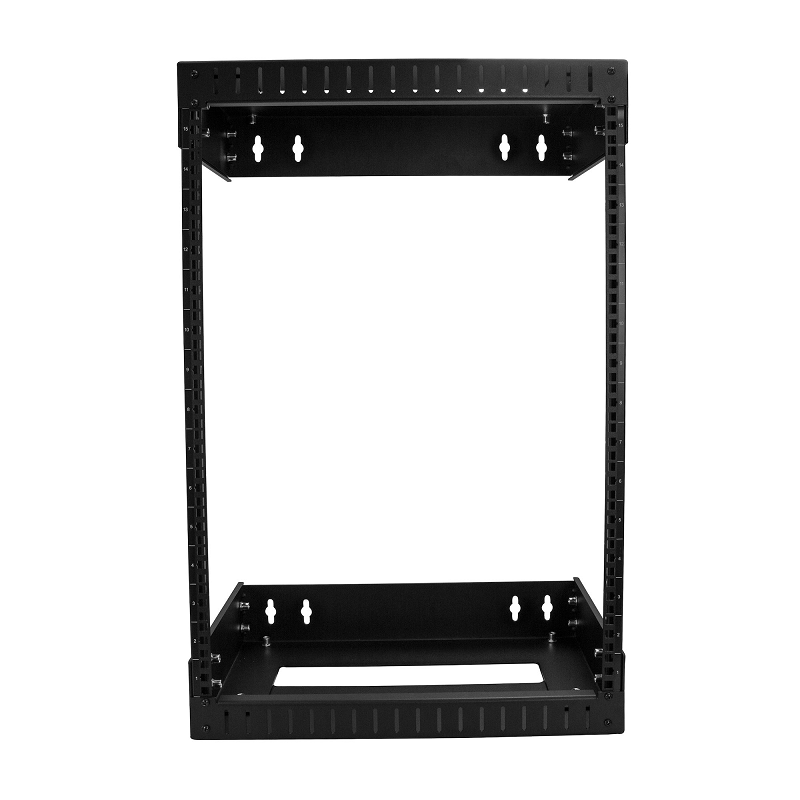 StarTech RK15WALLOA 15U 19 inch Wall Mount Network Rack - Adjustable Depth 12-20 inch 2 Post Rack