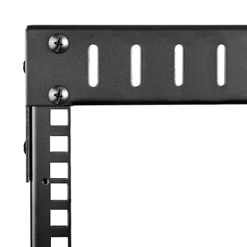 StarTech RK812WALLOA 8U 19 inch Wall Mount Network Rack Adj. 12-20 inch 2 Post Server Room Rack