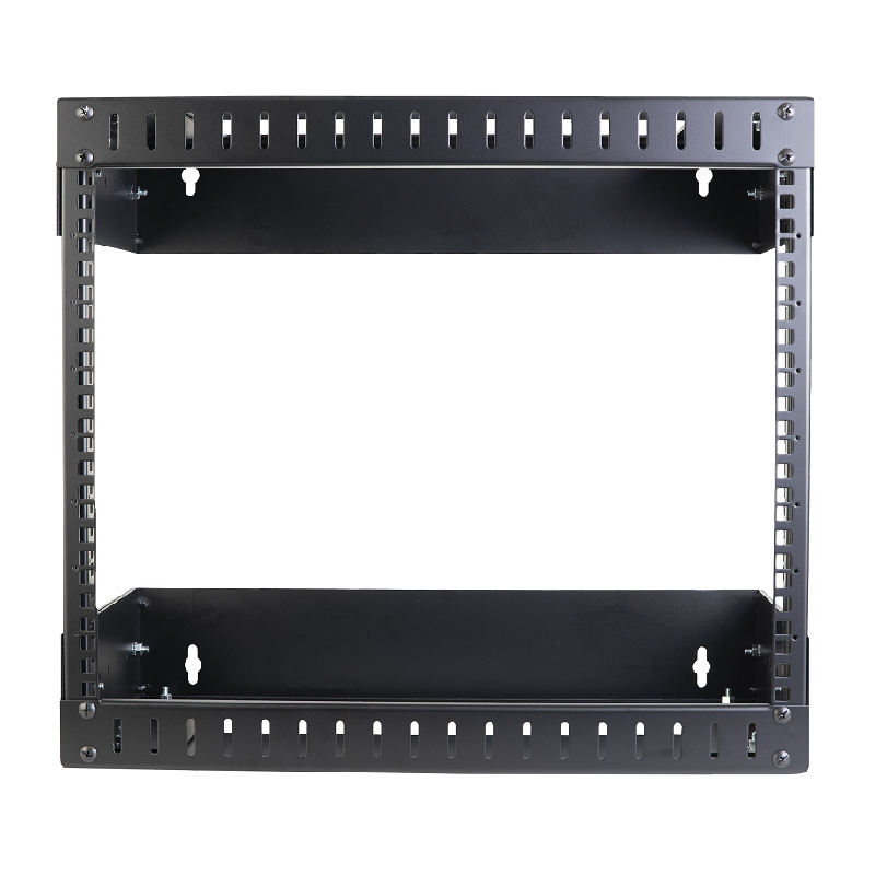StarTech RK812WALLOA 8U 19 inch Wall Mount Network Rack Adj. 12-20 inch 2 Post Server Room Rack