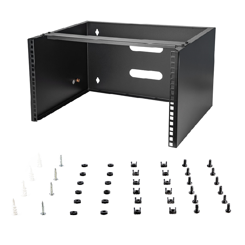 StarTech WALLMOUNT6 6U Wall Mount Network Rack - 14 Inch Deep (Low Profile) 20kg Capacity