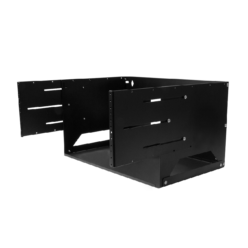 StarTech WALLSHELF4U Wall-Mount Server Rack with Built-in Shelf - Solid Steel - 4U