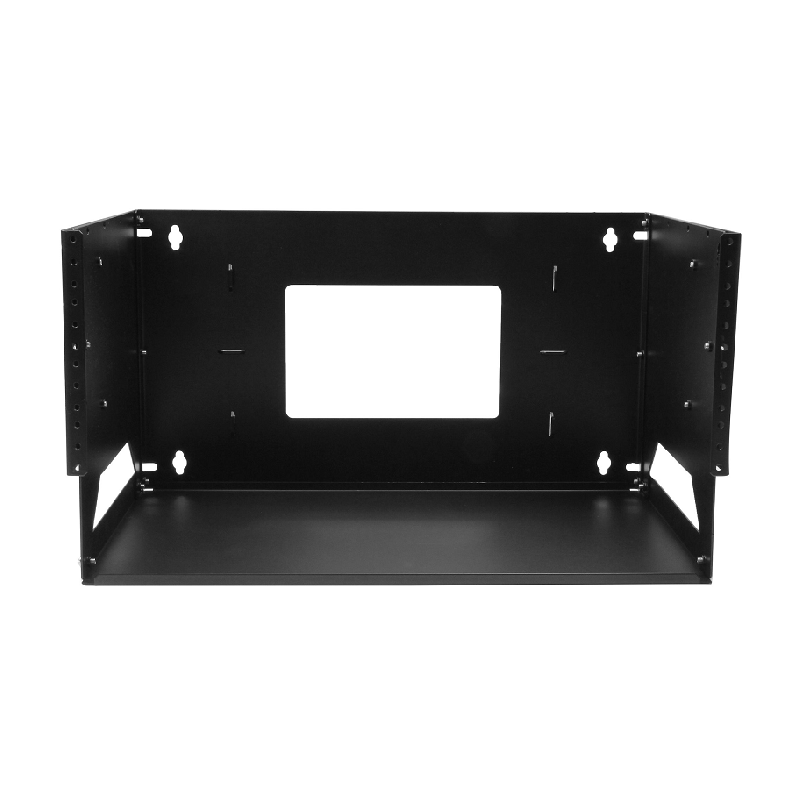 StarTech WALLSHELF4U Wall-Mount Server Rack with Built-in Shelf - Solid Steel - 4U