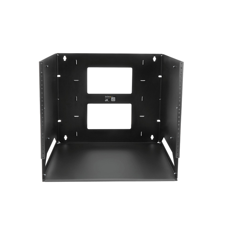StarTech WALLSHELF8U Wall-Mount Server Rack with Built-in Shelf - Solid Steel - 8U