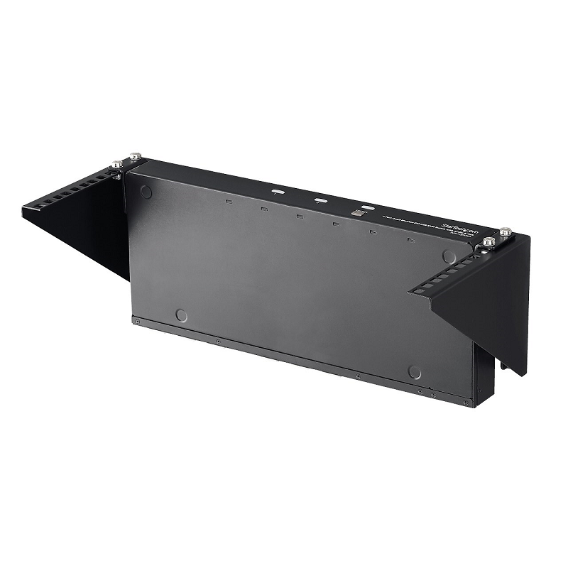 StarTech RK419WALLV 4U 19in Steel Vertical Wall Mount Equipment Rack Bracket