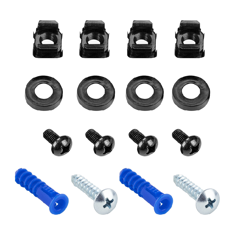 StarTech WALLMOUNTH4 4U 19in Hinged Wall Mounting Bracket for Patch Panels