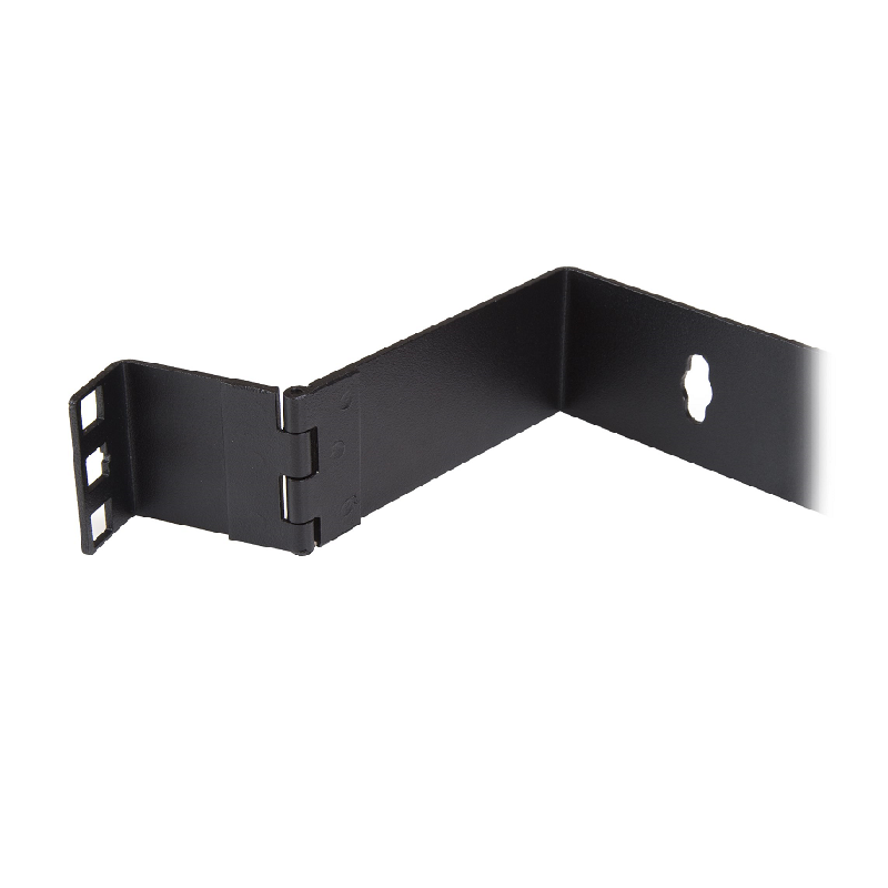 StarTech WALLMOUNTH1 1U 19in Hinged Wall Mounting Bracket for Patch Panels