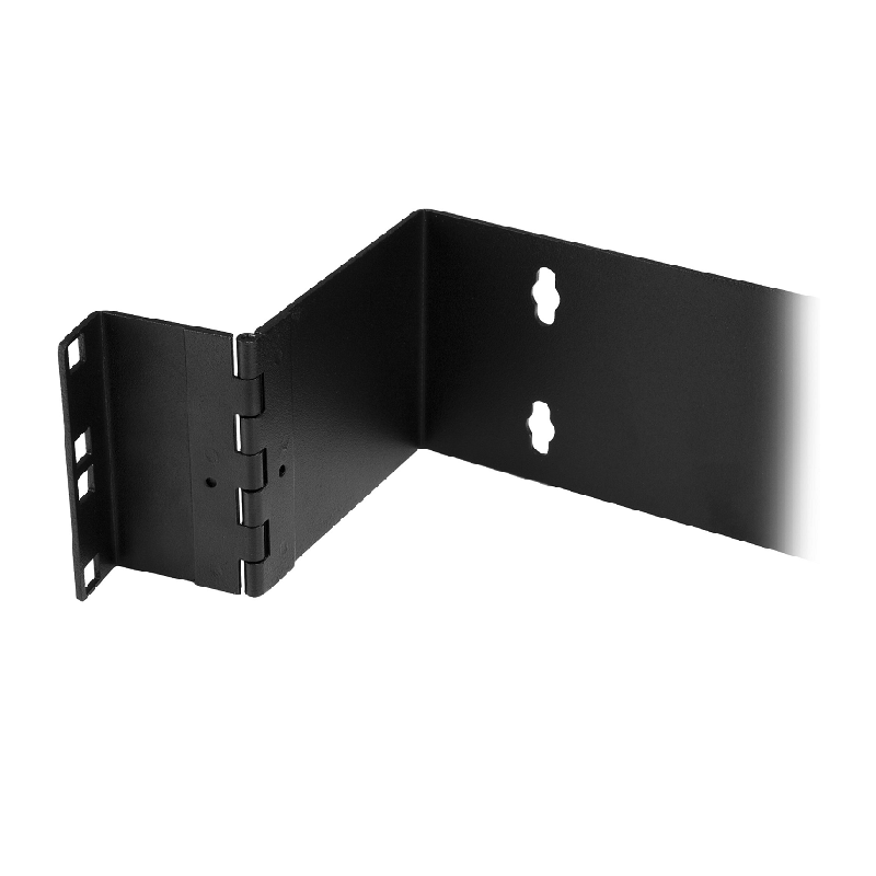 StarTech WALLMOUNTH2 2U 19in Hinged Wall Mount Bracket for Patch Panels