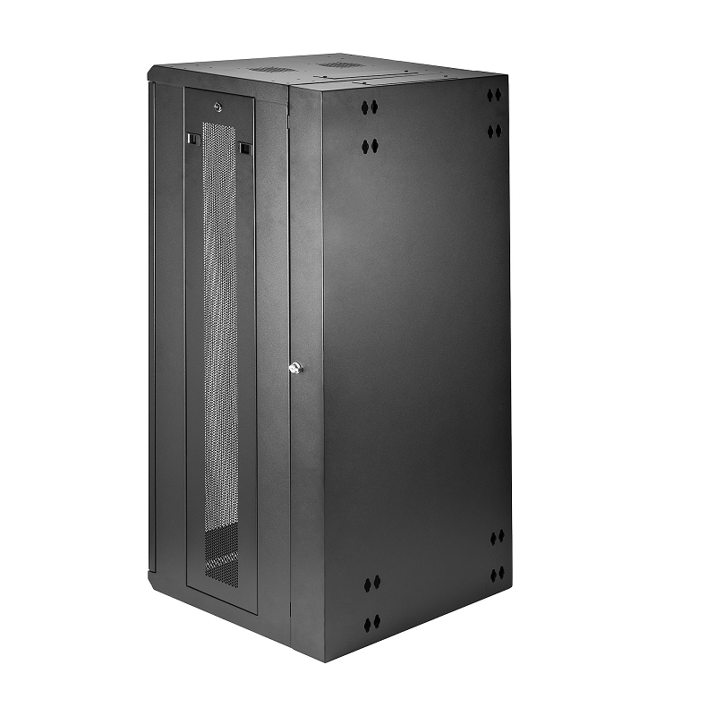 StarTech RK2620WALHM 26U 19 inch Wall Mount Network Cabinet w/Shelf & Flexible Side Panels