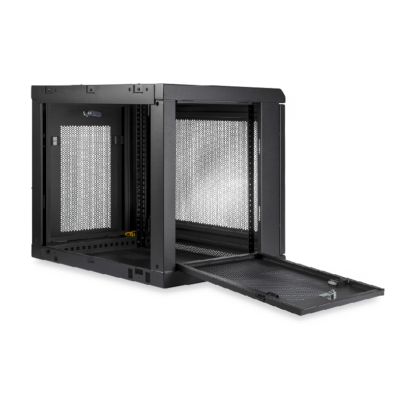 StarTech RK9WALM 2 Post 9U 19 inch Wall Mount Network Cabinet - Adjustable Depth 6-15 inch