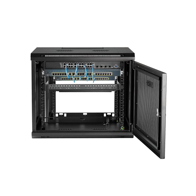 StarTech RK9WALM 2 Post 9U 19 inch Wall Mount Network Cabinet - Adjustable Depth 6-15 inch