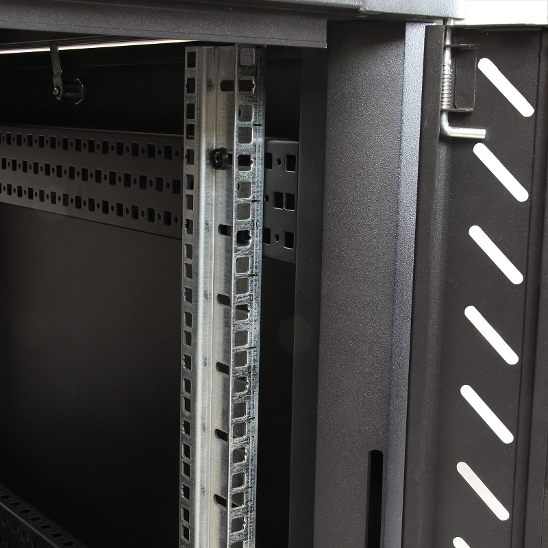 StarTech RK1236BKF 12U Knock-Down Server Rack Cabinet with Casters - 29 in. Deep