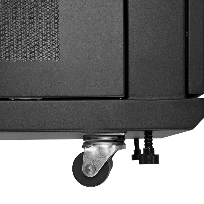 StarTech RK1833BKM 18U Server Rack Cabinet - 4-Post Adjustable Depth