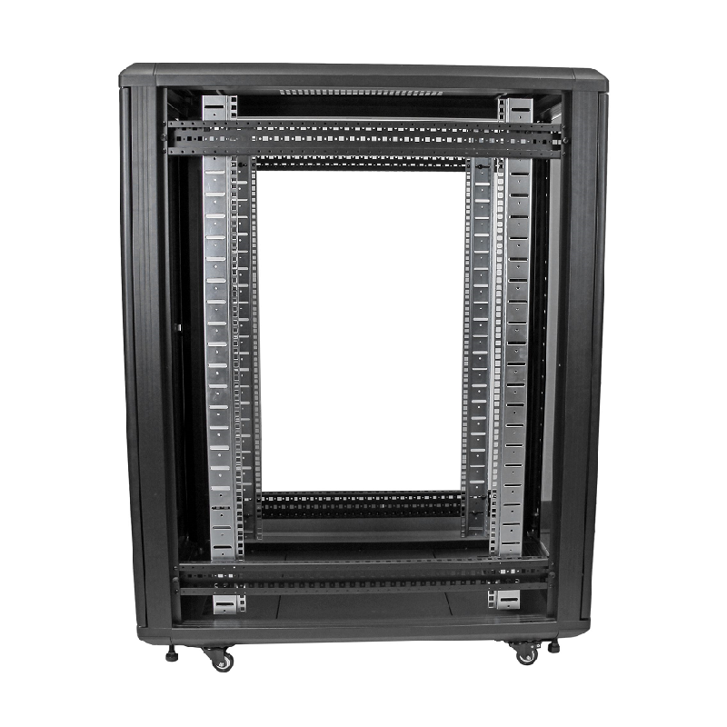 StarTech RK2236BKF 22U 36in Knock-Down Server Rack Cabinet with Casters