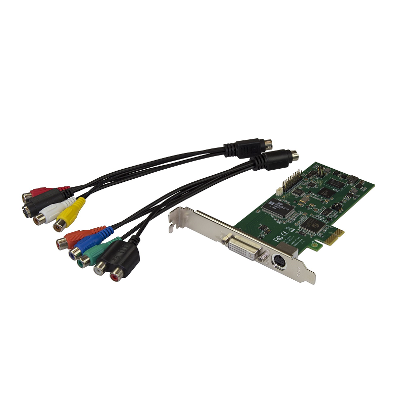 StarTech PEXHDCAP60L2 PCIe HDMI Video Capture Card - HDMI, VGA, DVI, or Component Video