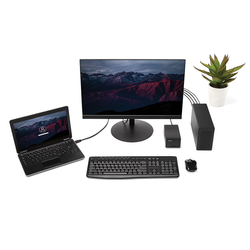 StarTech TB31PCIEX16 Thunderbolt 3 PCIe Expansion Chassis with DisplayPort - PCIe x16