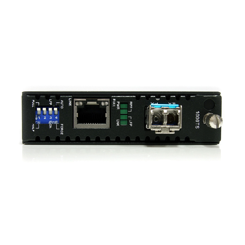 StarTech ET1000S40LC2 1000 Mbps Gigabit Single Mode Fiber Media Converter LC 40 km
