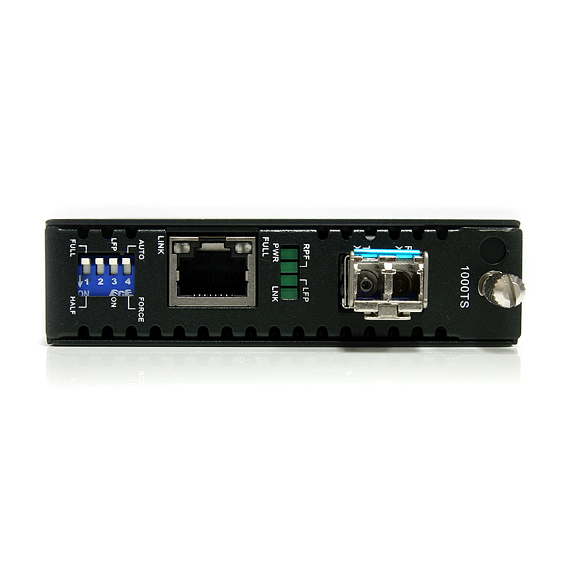 StarTech ET91000LC2 Fiber Media Converter Gigabit 1000Mbps MM Fibre LC 550m
