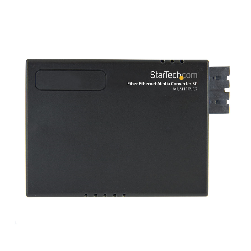 StarTech MCM110SC2GB 10/100 Ethernet to Multi Mode Fiber Media Converter SC 2 km