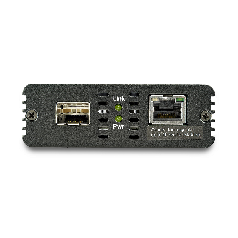 StarTech MCM10GSFP 10GbE Fiber Media Converter for 10Gbps Network 10GBASE-T