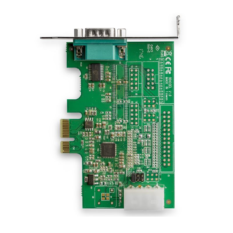 StarTech PEX1S953LP 1-port PCIe RS232 Serial Adapter Card PCIe to Serial DB9 - 16950 UART
