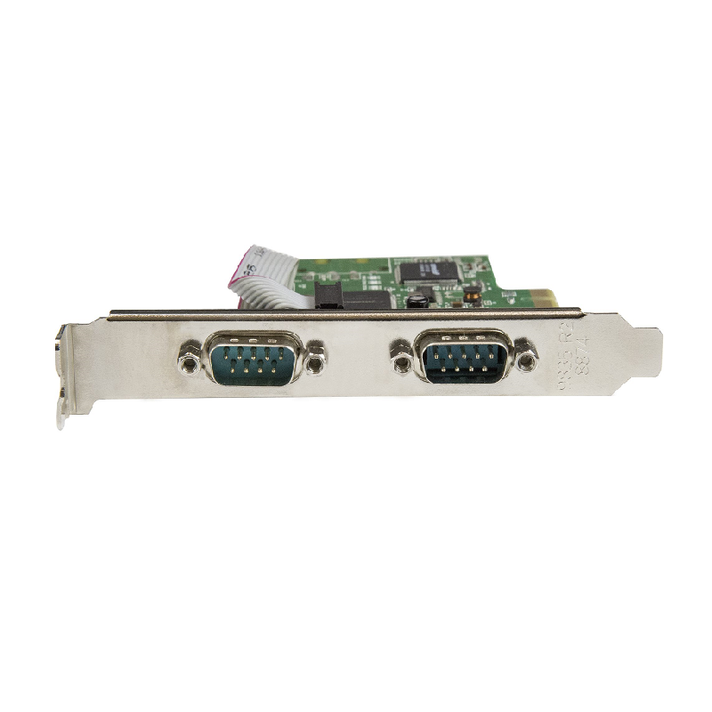 StarTech PEX2S1050 2-Port PCI Express Serial Card with 16C1050 UART - RS232