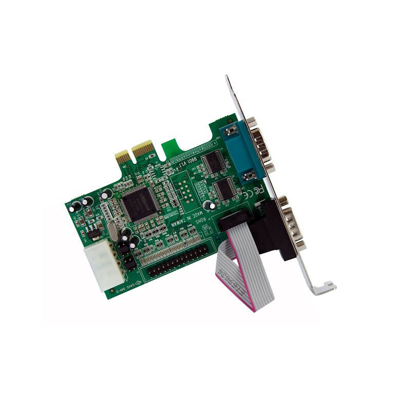 StarTech PEX2S5531P 2S1P Native PCI Express Parallel Serial Combo Card with 16550 UART