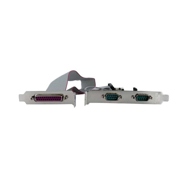 StarTech PEX2S5531P 2S1P Native PCI Express Parallel Serial Combo Card with 16550 UART