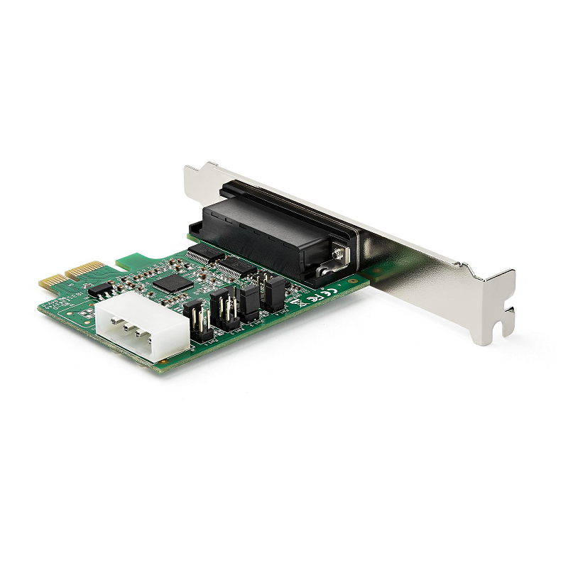 StarTech PEX4S953 4 Port Native PCIe RS232 Serial Adapter Card with 16950 UART