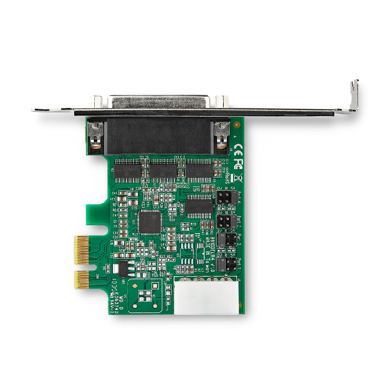 StarTech PEX4S953 4 Port Native PCIe RS232 Serial Adapter Card with 16950 UART