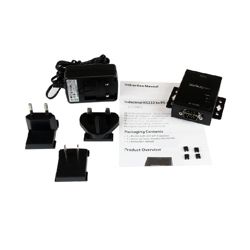 StarTech IC232485S Industrial RS232-RS422/485 Serial Port Converter w/15KV ESD Protection