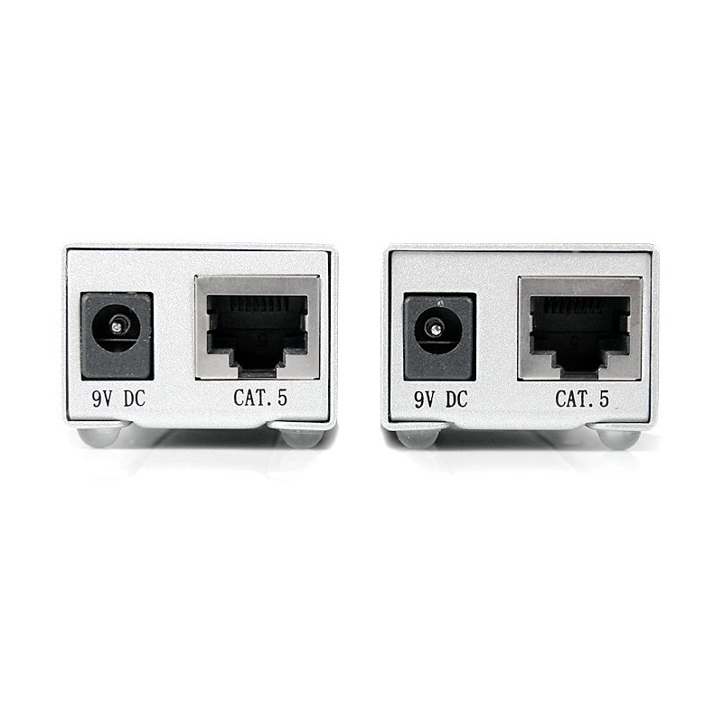 StarTech RS232EXTC1GB Serial DB9 RS232 Extender over Cat 5 - Up to 3300 ft (1000 meters)