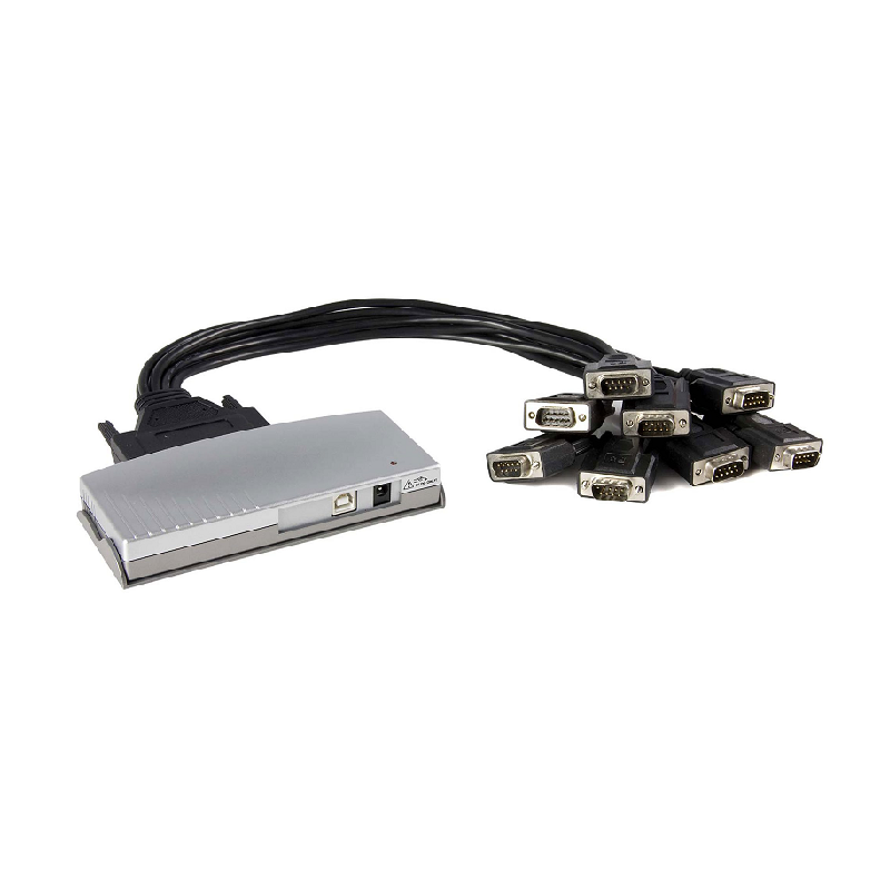 StarTech ICUSB2328 8 Port USB to RS232 Serial DB9 Adapter Hub