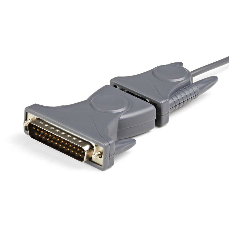 StarTech ICUSB232DB25 USB to RS232 DB9/DB25 Serial Adapter Cable - M/M