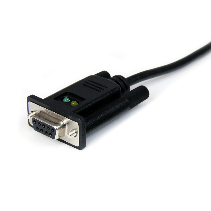 StarTech ICUSB232FTN 1 Port USB to Null Modem RS232 DB9 Serial DCE Adapter Cable with FTDI