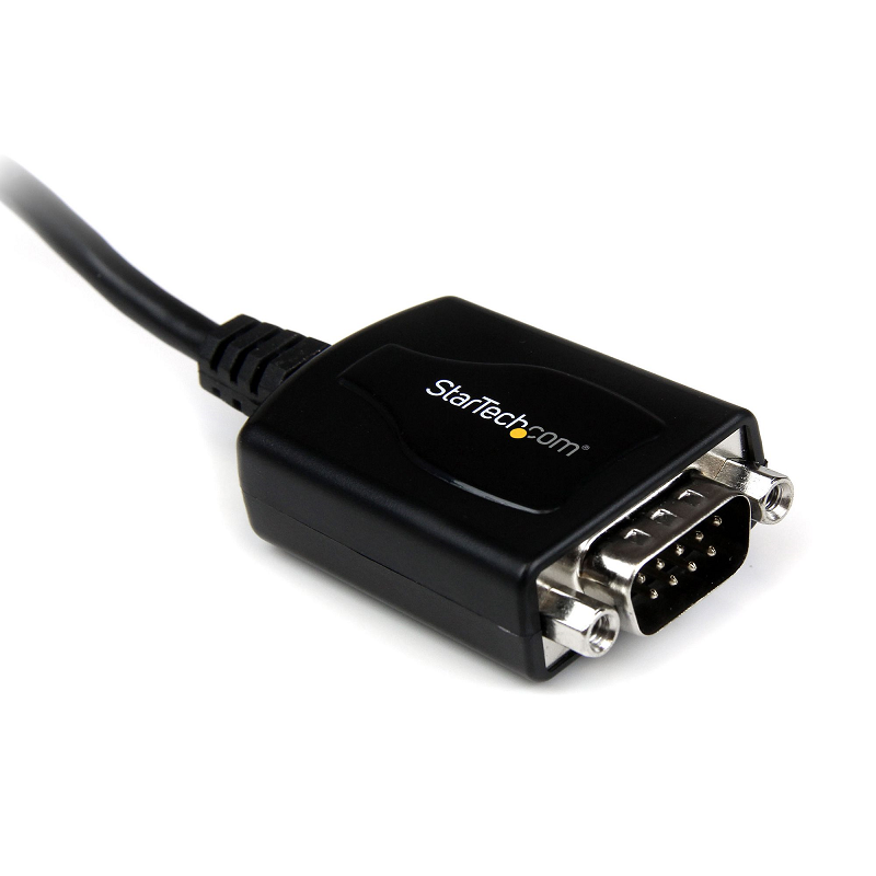 StarTech ICUSB232PRO 1 ft USB to RS232 Serial DB9 Adapter Cable with COM Retention