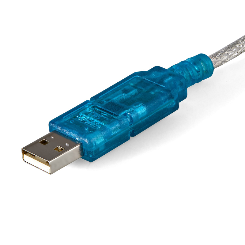 StarTech ICUSB232SM3 3ft USB to RS232 DB9 Serial Adapter Cable - M/M