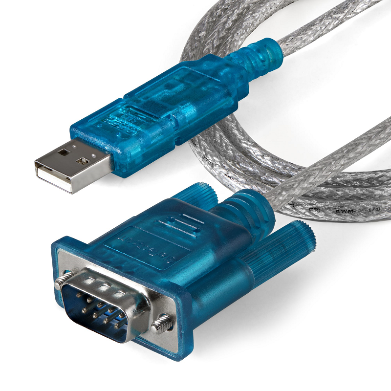 StarTech ICUSB232SM3 3ft USB to RS232 DB9 Serial Adapter Cable - M/M