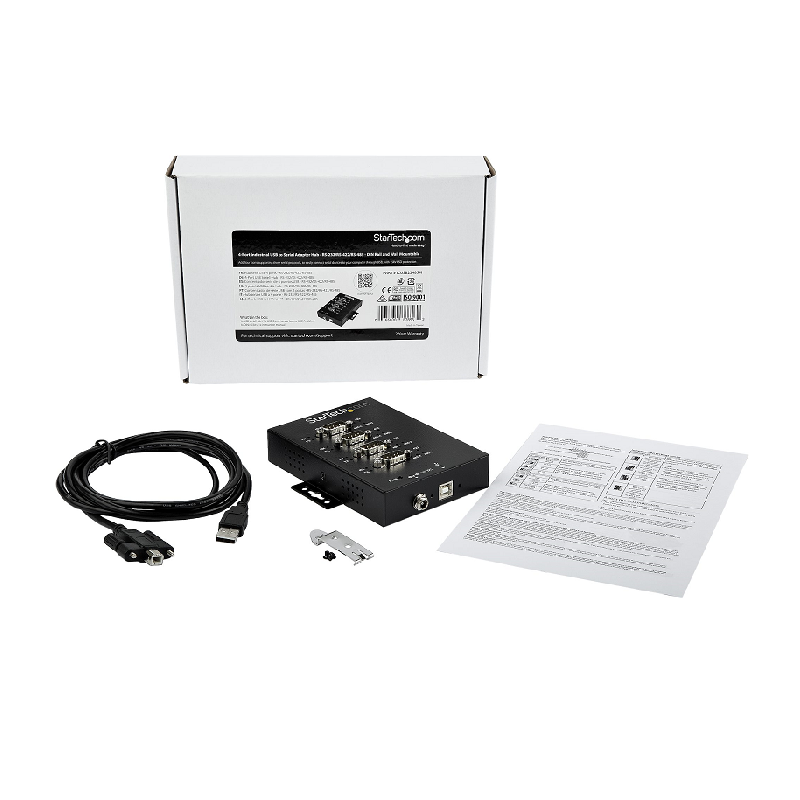 StarTech ICUSB234854I 4 Port Serial Hub USB to RS232/RS485/RS422 Adapter