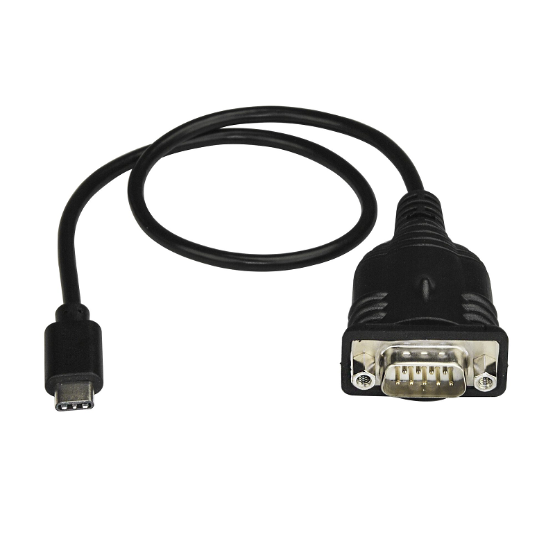 StarTech ICUSB232C USB Type C to RS232 (DB9) Converter Cable - M/M - 40cm