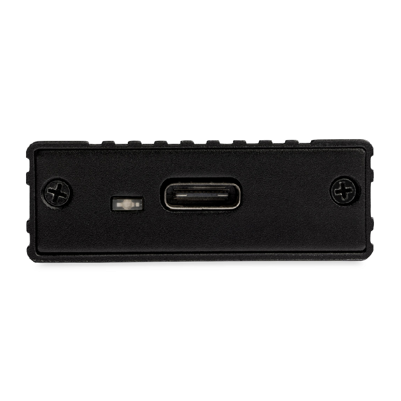 StarTech M2E1BMU31C USB-C 10Gbps to M.2 NVMe SSD Enclosure Portable External Aluminum Case