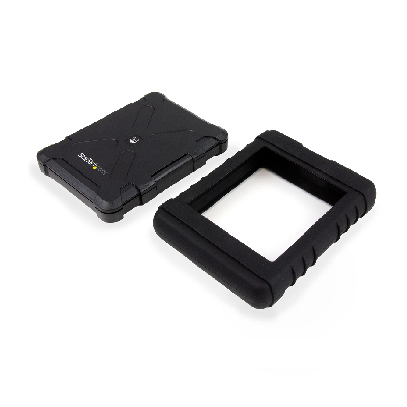 StarTech S251BRU33 Rugged HDD Enclosure - USB 3.0 to 2.5in SATA 6Gbps HDD or SSD - UASP
