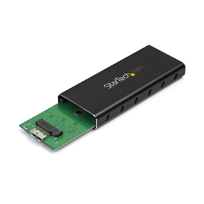 StarTech SM21BMU31C3 M.2 SSD Enclosure for M.2 SATA SSDs - USB 3.1 (10Gbps) w/USB-C Cable