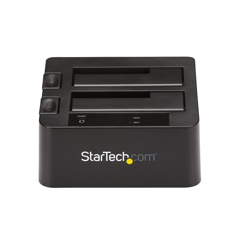 StarTech SDOCK2U313 USB 3.1 (10Gbps) Dual-Bay Dock for 2.5 inch/3.5 inch SATA SSD/HDDs