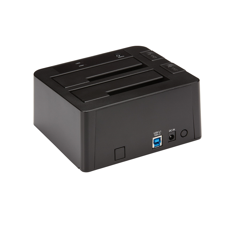 StarTech SDOCK2U313 USB 3.1 (10Gbps) Dual-Bay Dock for 2.5 inch/3.5 inch SATA SSD/HDDs