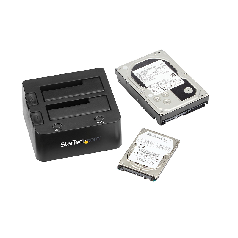 StarTech SDOCK2U33 USB 3.0 Dual HDD Docking Station w/UASP for 2.5/3.5 inch - SATA 6 Gbps