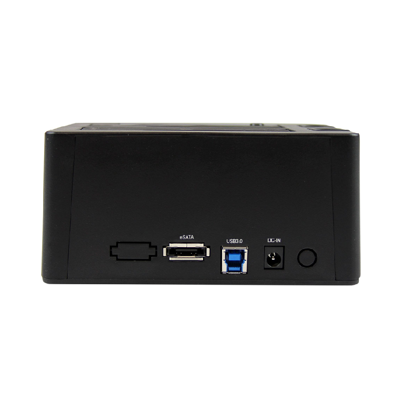 StarTech SDOCK2U33EB USB 3.0/eSATA Dual HDD Docking Station w/UASP for 2.5/3.5 inch SATA